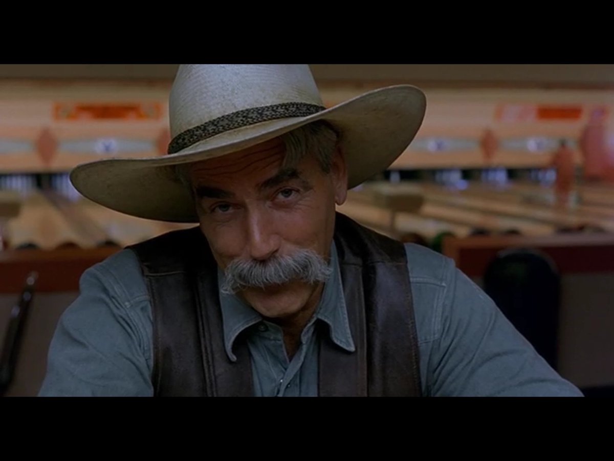 [The Stranger]: It's good knowin' he's out there, the Dude, takin' her easy for all us sinners.