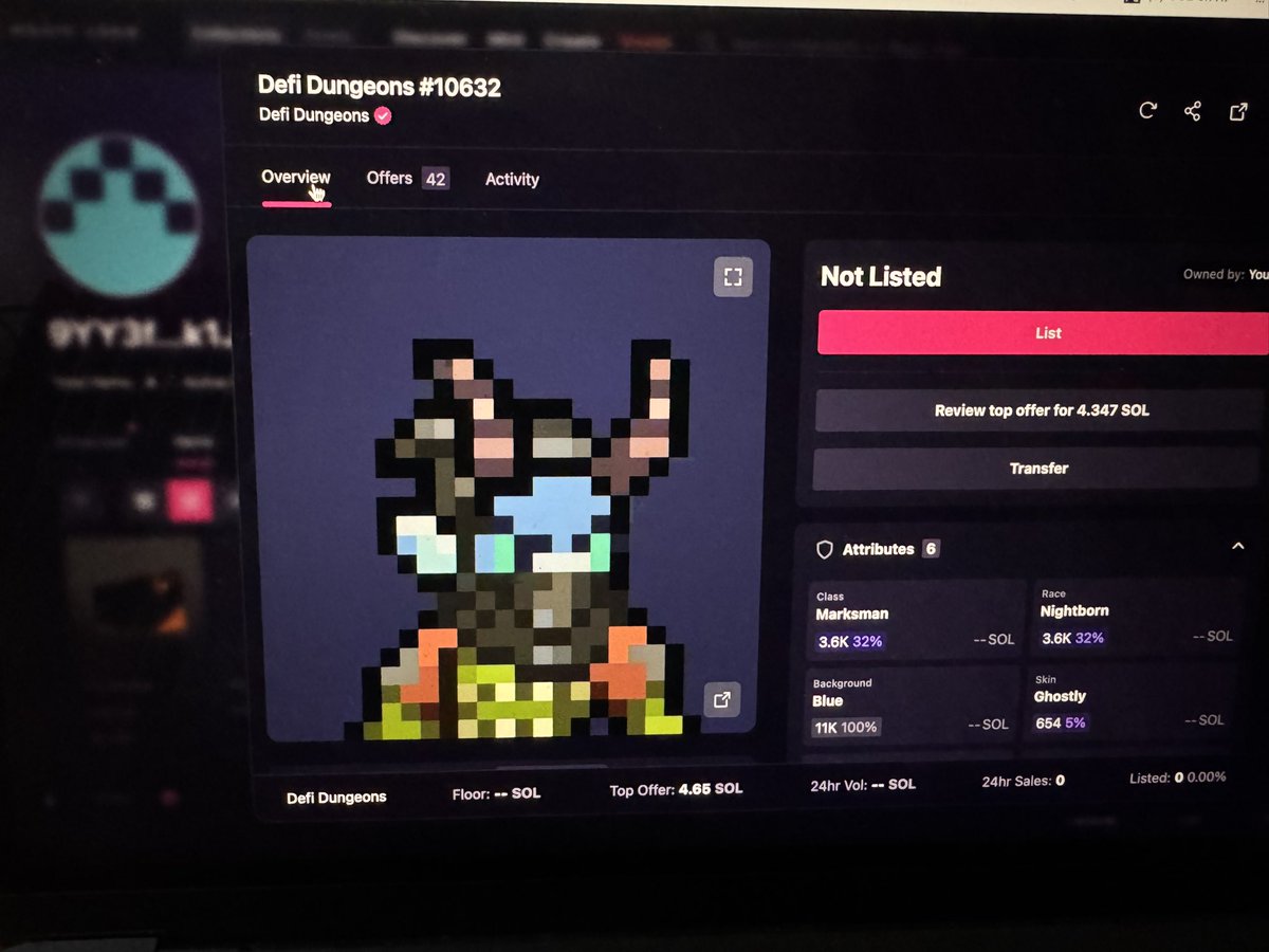 Minted my <a href="/DefiDungeons/">Defi Dungeons</a> 

Where is the gang! LFG bullish

#defidungeons #solana #mint