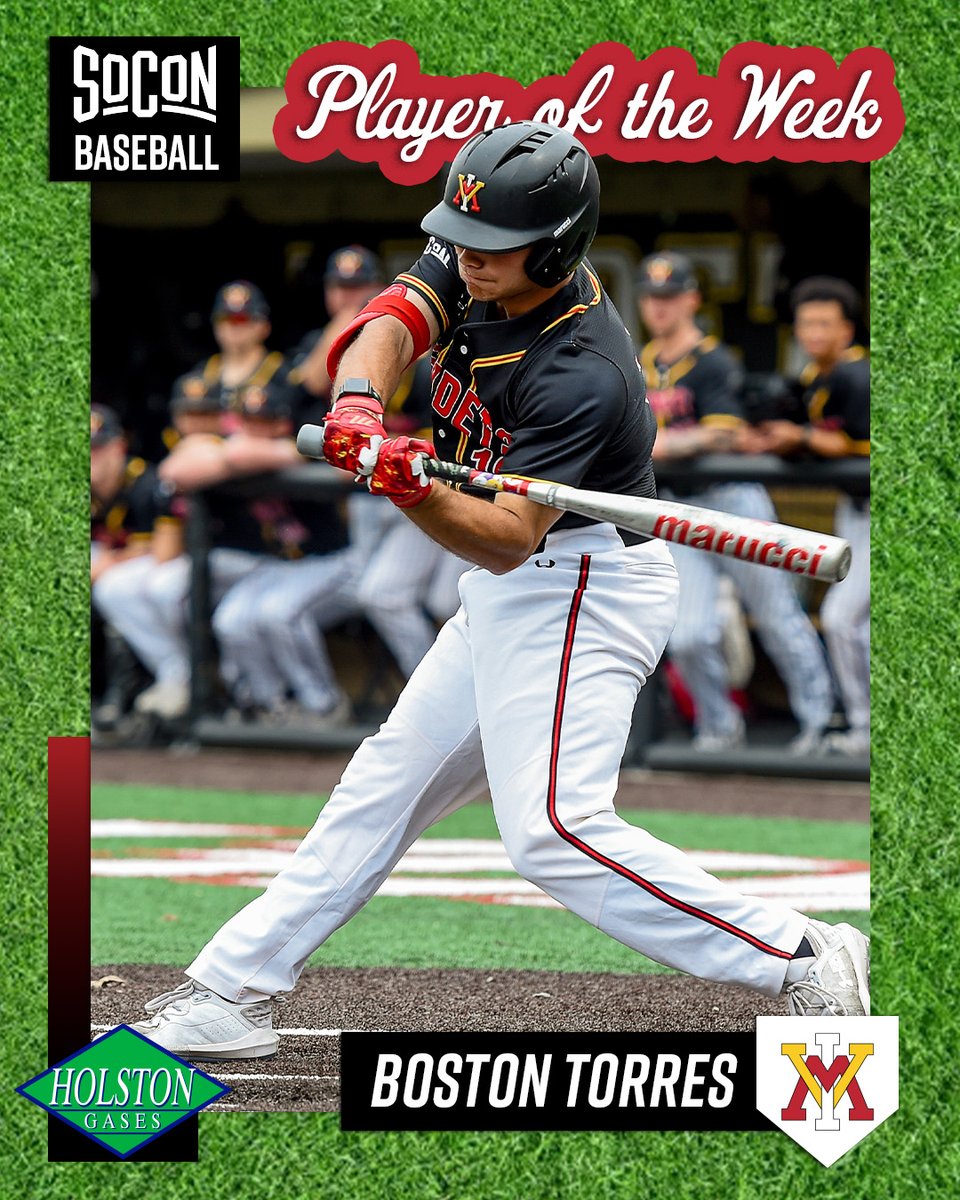 SoConSports's tweet photo. #SoConBSB Weekly Awards presented by Holston Gases ⚾️ | #itsallhere 

📰 https://t.co/jWCwD2MQMF https://t.co/rOeLoHKZbf