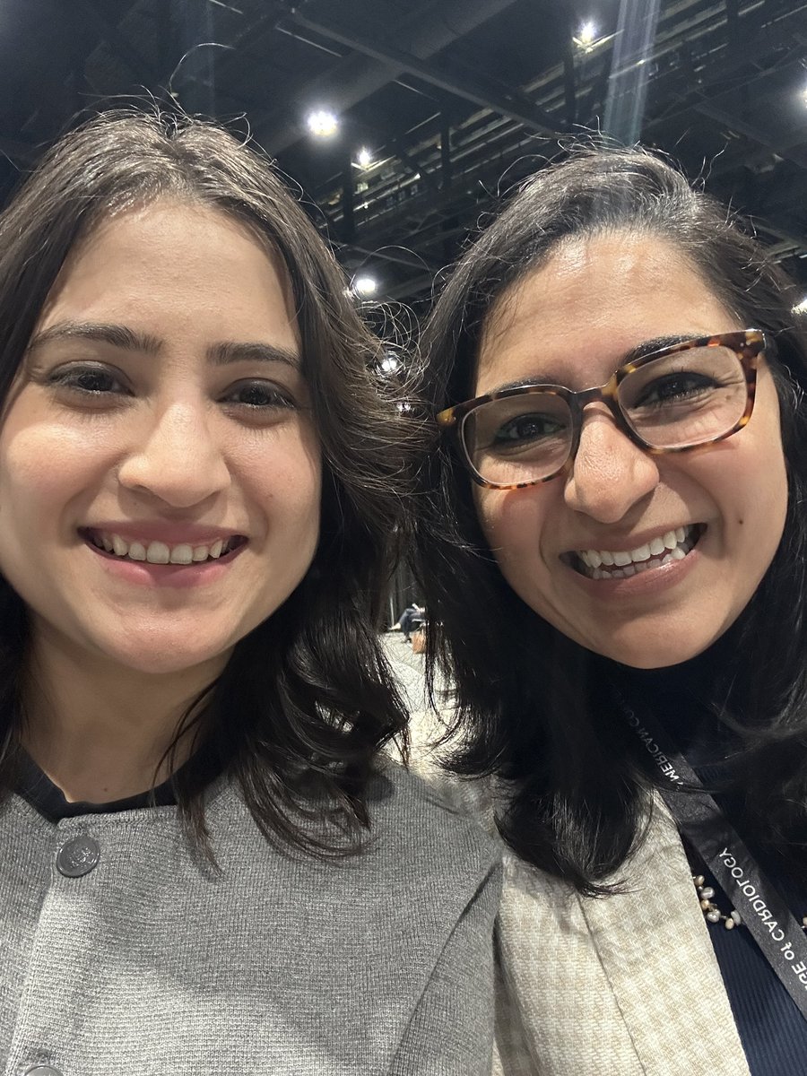 Kriti Kalra, MD, FACC (@kritikalra092) on Twitter photo Cancelled flight = one more day of learning, engagements, and reconnecting with friends at #ACC25
#ACCWIC
<a href="/RamyaSampathMD/">Ramya Sampath, MD</a> <a href="/Deeksha_a94/">Deeksha Acharya</a> Cancelled flight = one more day of learning, engagements, and reconnecting with friends at #ACC25
#ACCWIC
<a href="/RamyaSampathMD/">Ramya Sampath, MD</a> <a href="/Deeksha_a94/">Deeksha Acharya</a>