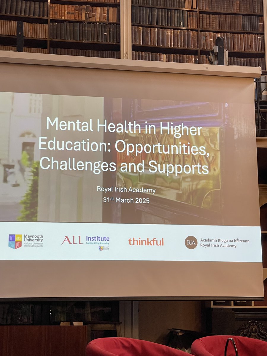 Today, I had the privilege of attending the launch of Dr. Emma Farrell’s powerful new book, Irish University Students with Mental Health Difficulties: Experiences, Challenges, and Supports. This important work sheds light on the lived experiences of students facing mental health