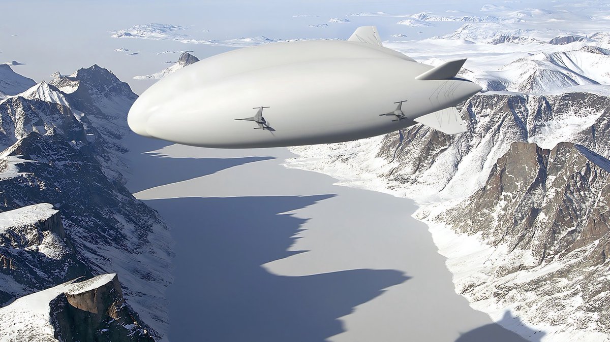AT2Aerospace's tweet image. ❄️ Sovereignty meets technology. Hybrid airships: Mobility in extreme environments. Research, resource management, national interests - all elevated. 🌐 #ArcticTech #NationalCapability