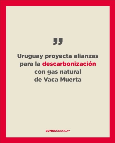 Uruguay proyecta alianzas para la descarbonización con gas natural de Vaca Muerta

NOTA COMPLETA: lnkd.in/ddSQVRtC