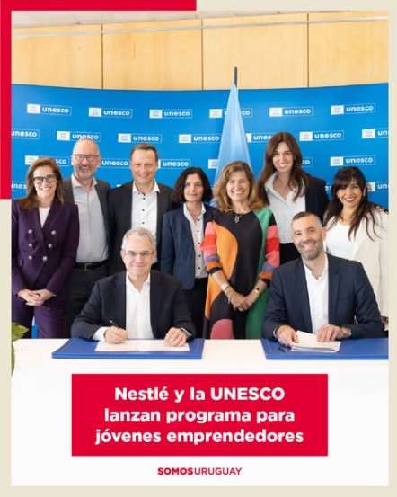 Nestlé y la UNESCO lanzan programa para jóvenes emprendedores

NOTA COMPLETA: lnkd.in/djmdYFqc
