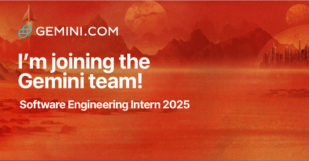 tol8808's tweet image. Super excited to be joining Gemini as a Software Engineering Intern for Summer 2025!

I’m looking forward to learning, contributing, and growing in an environment that aligns with my passion for expanding access to decentralized finance.