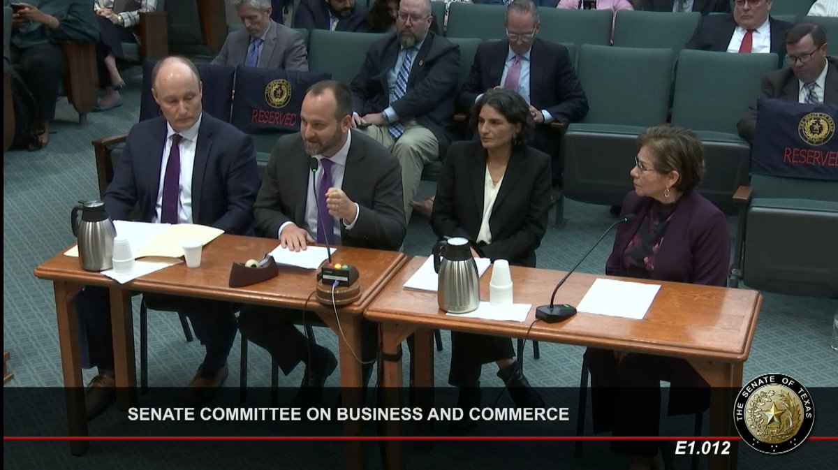 Charles Cascio (@txcascio) on Twitter photo Thank you <a href="/LoisKolkhorst/">Senator Lois Kolkhorst</a> for authoring #SB1238 to close a loophole in the Texas insurance code that allows carriers to charge widows higher premiums for their homeowners insurance.
<a href="/AARPTX/">AARP Texas</a> was honored to offer testimony in support. Thank you <a href="/LoisKolkhorst/">Senator Lois Kolkhorst</a> for authoring #SB1238 to close a loophole in the Texas insurance code that allows carriers to charge widows higher premiums for their homeowners insurance.
<a href="/AARPTX/">AARP Texas</a> was honored to offer testimony in support.