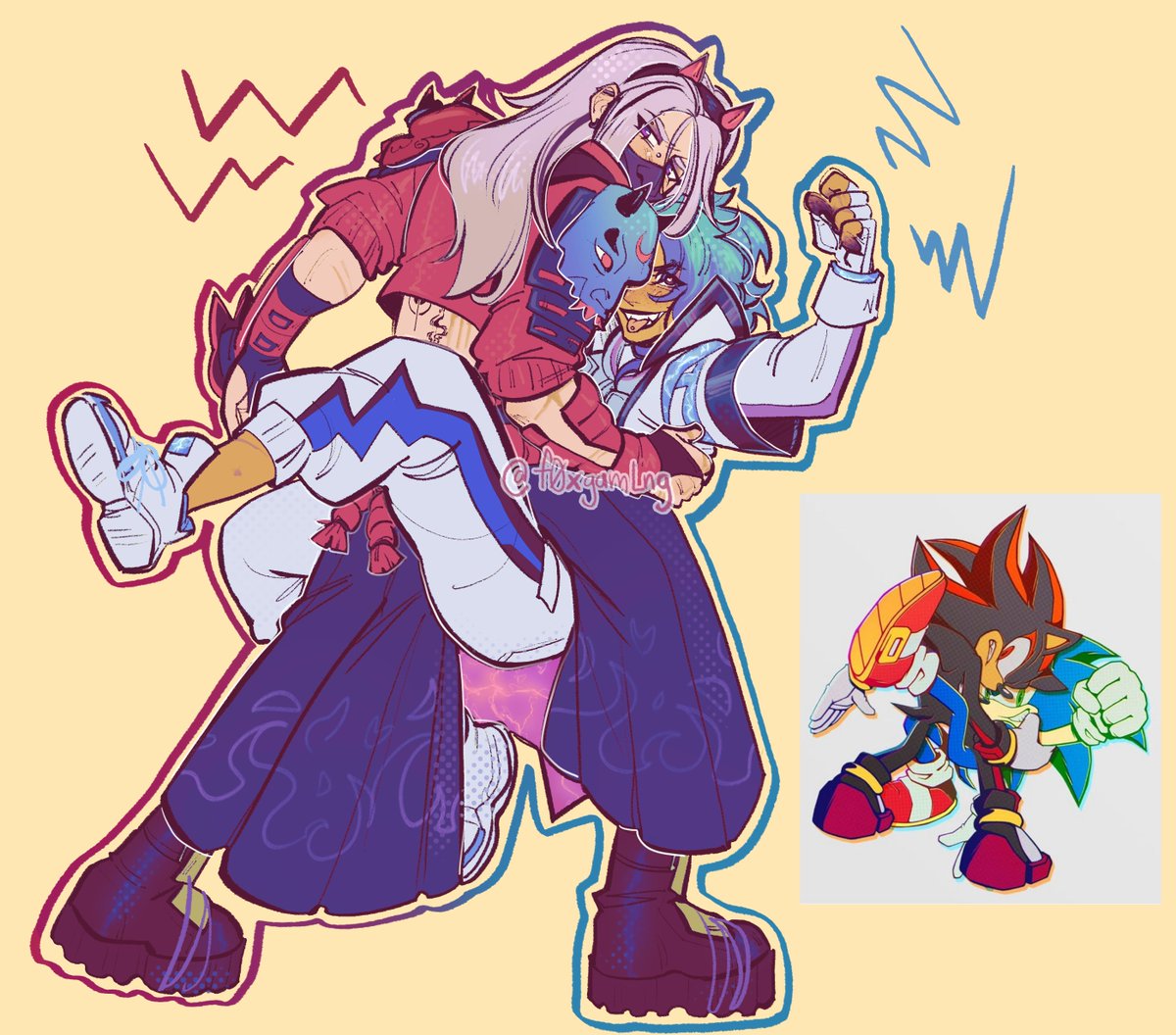 F0XGAMlNG's tweet image. hello this is my catalyst x haruka yuri i call them shadowshock :D #FortniteArt #Fortnite
