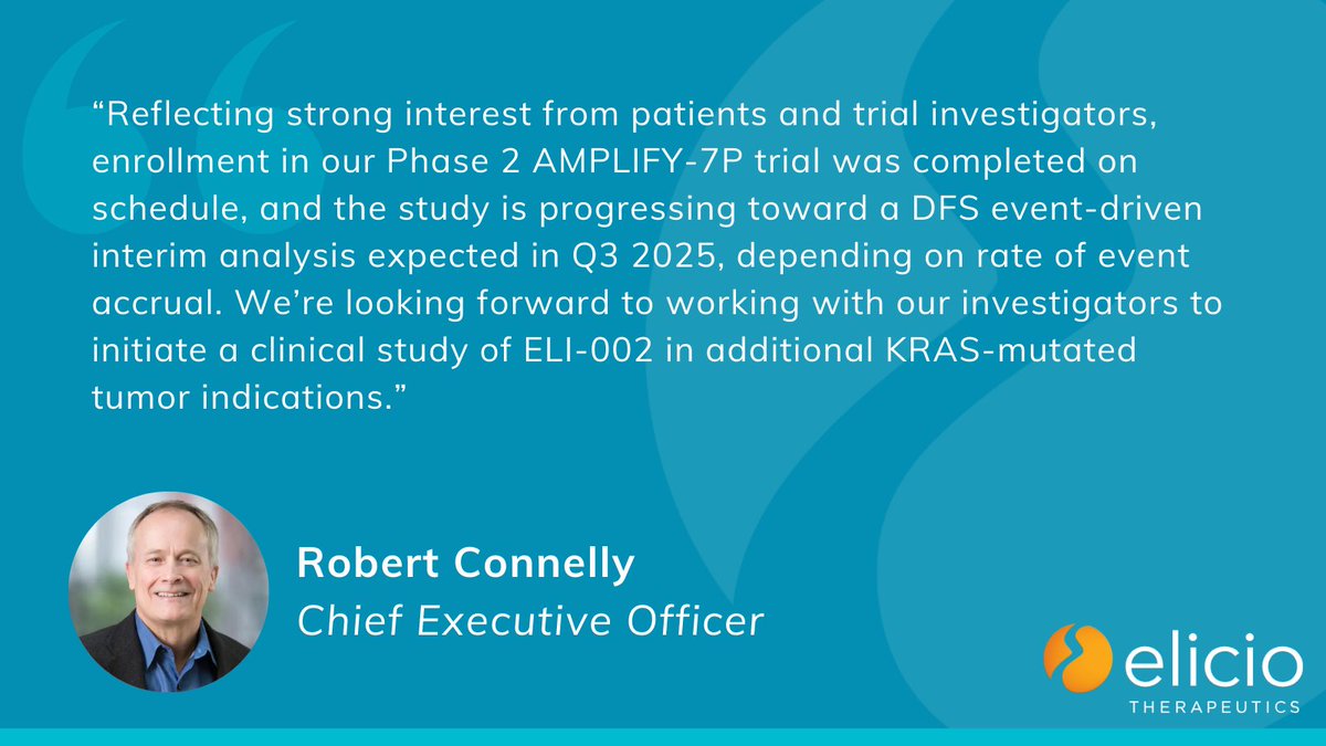 Today we're excited to share our 2024 financial results and corporate updates.

Read the release:  elicio.com/press_releases…