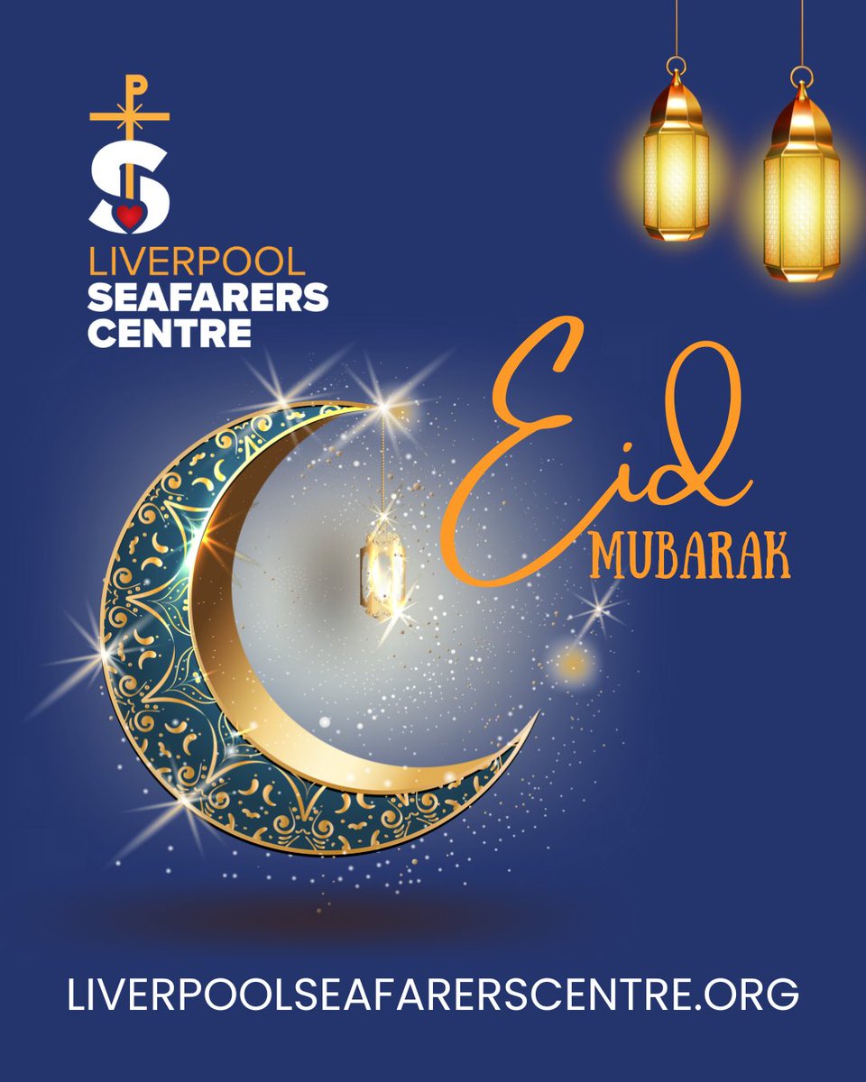 Eid Mubarak to our seafaring friends around the world who are celebrating! 🎉

#Ramadan #Eid #Seafarer #Seafarers #Maritime #LifeAtSea #MerchantNavy #Charity #Liverpool