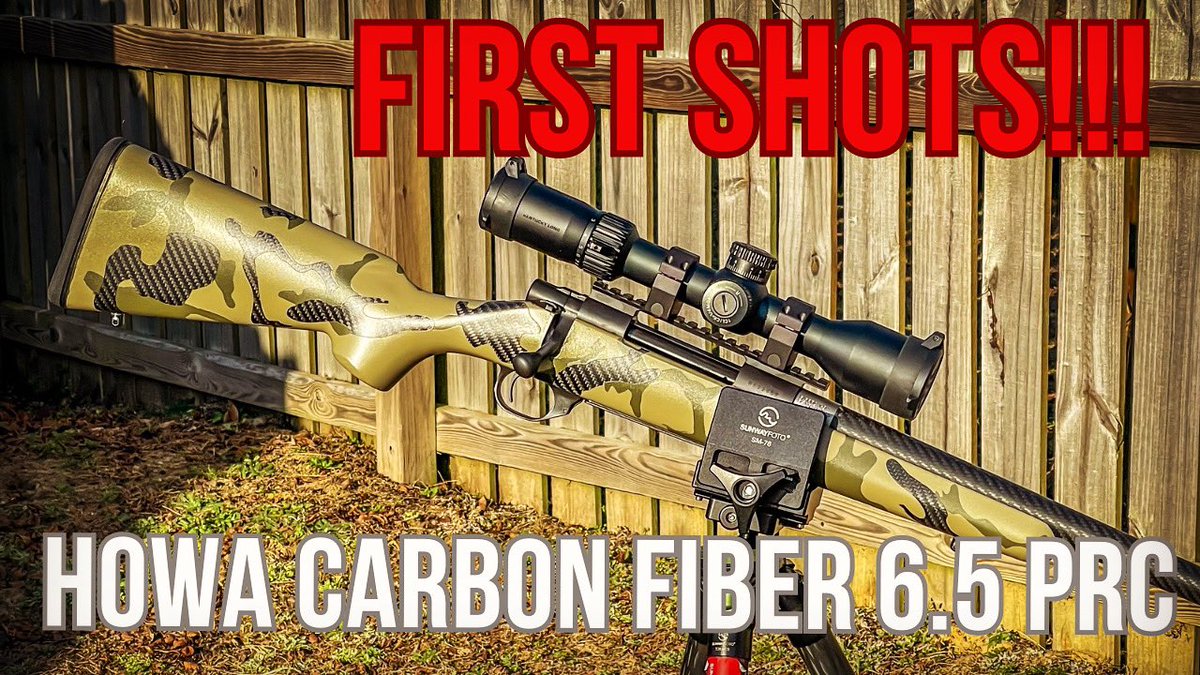 christian_grest's tweet image. First shots out of my Brownells Exclusive Howa 6.5 PRC Carbon build. Rocking the SwampFox Kentucky Long 2-12, EGW base/rings and Anechoic AnechoX 30L can. #howa #65prc #carbonfiber #brownells #brownellsinc #bureauofpropaganda 

youtu.be/ZZWqLq-Kdo8?si…