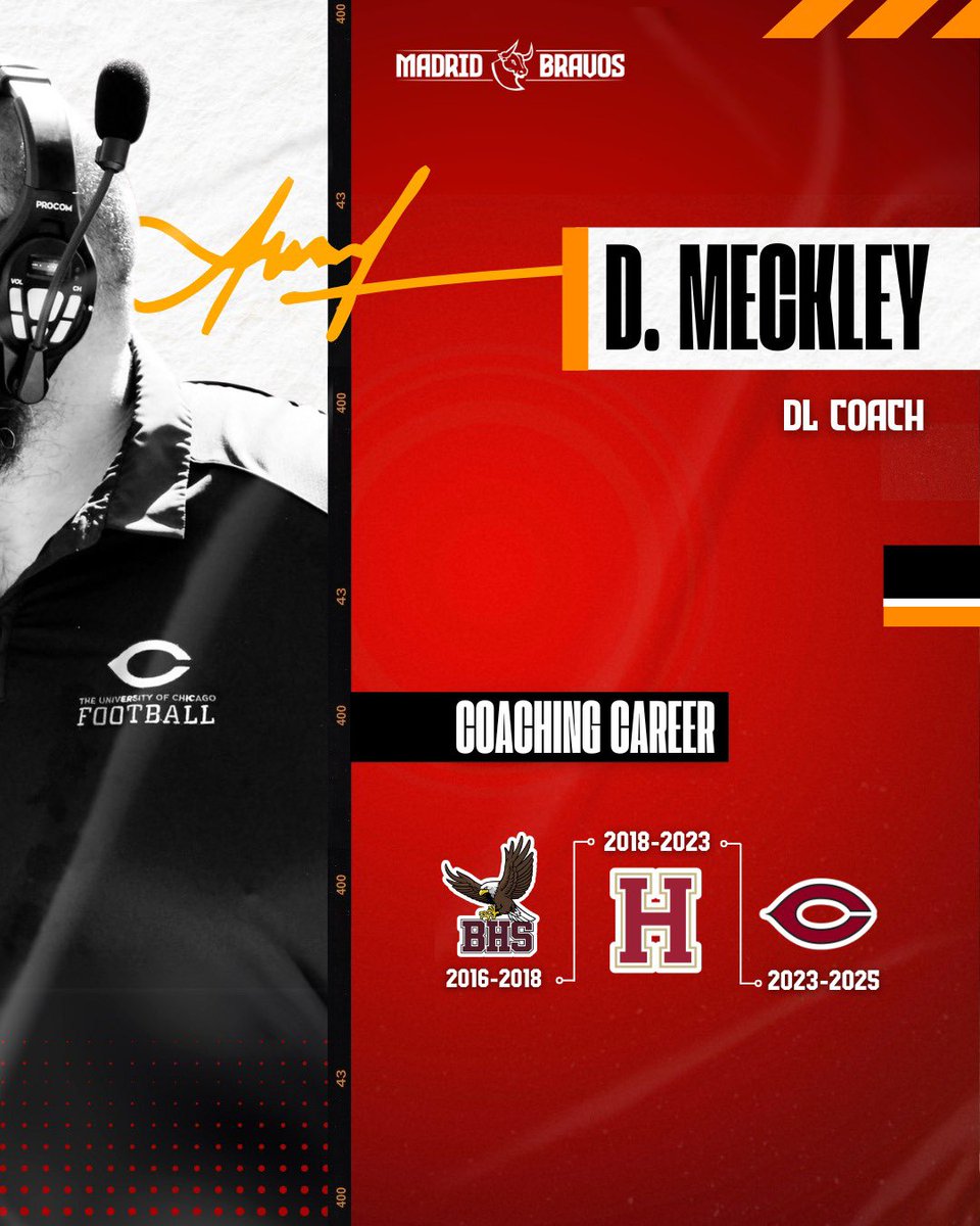 𝗗𝗮𝗿𝗿𝗲𝗹𝗹 𝗠𝗲𝗰𝗸𝗹𝗲𝘆 is joining The Stampede as our new 𝗗𝗟 𝗖𝗢𝗔𝗖𝗛! 🧱

Welcome aboard, Coach Meckley! Let’s get to work! 🤘

#stampedetovictory