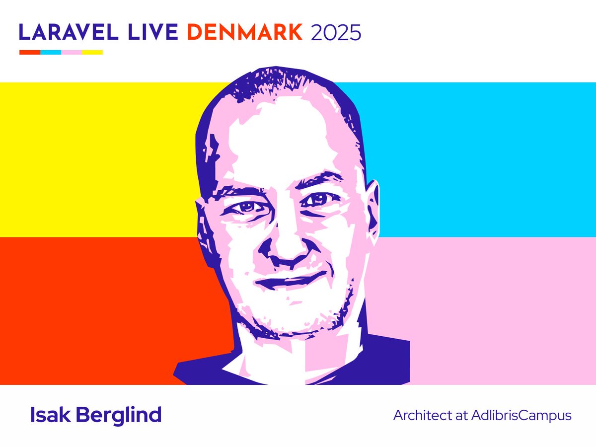 He’s back 🎉  We’re delighted to welcome back <a href="/Isak_Berglind/">Isak Berglind</a> 🇸🇪 from @Campusbokhandel to Laravel Live Denmark! After his outstanding talk in 2024, we can’t wait to hear him share more of his Laravel expertise on stage again. #laravellivedk #laravel