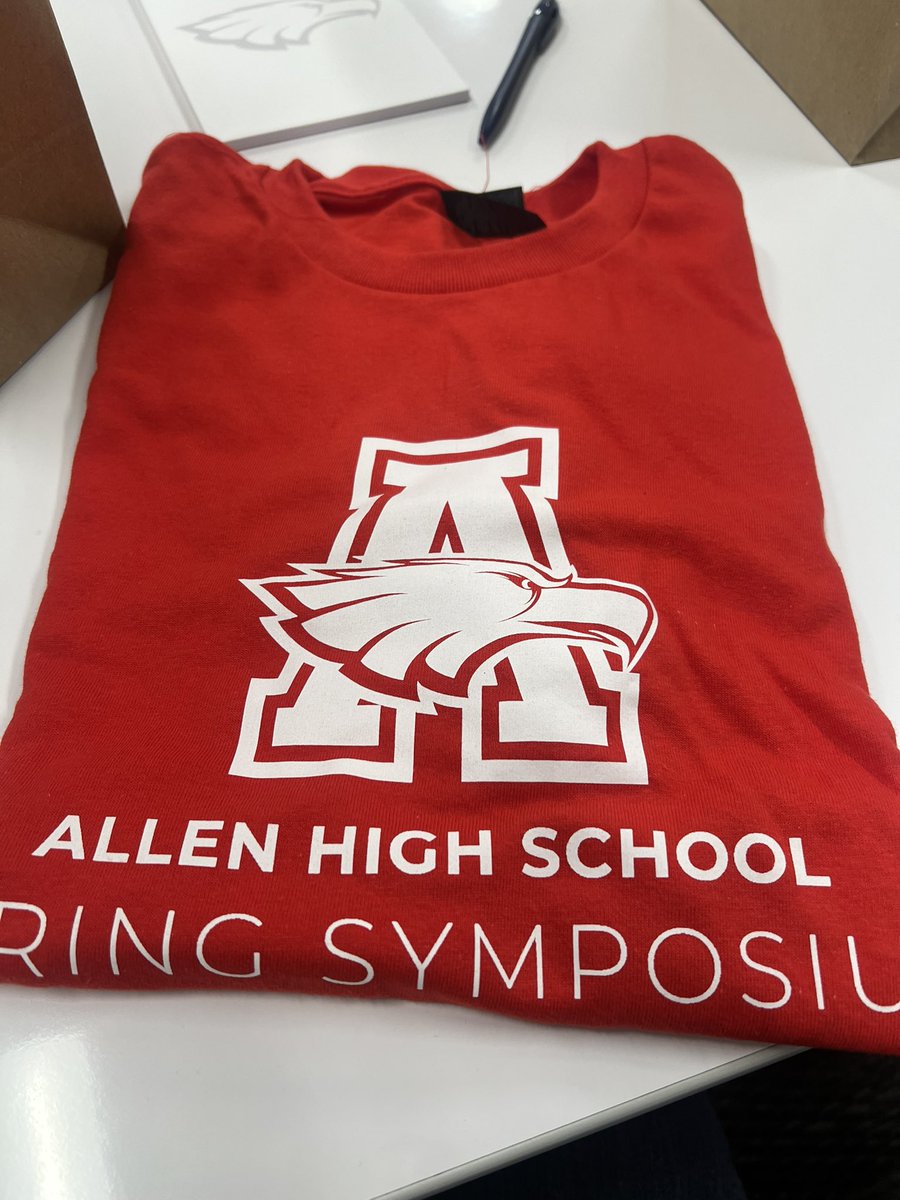 melissa_jharvey's tweet photo. Checking out the incredible things happening at Allen High School today! Proud to see students, staff, and programs on full display—what a showcase!#AllenISD #SchoolShowcase https://t.co/26SniqxbaX