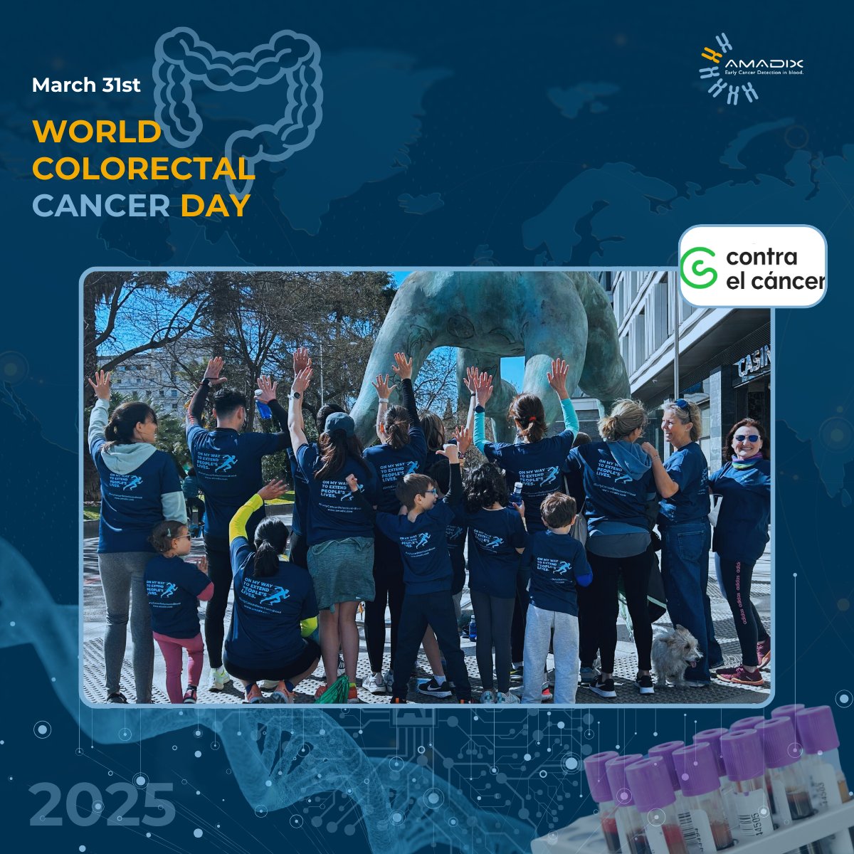 Amadix (@amadixdx) on Twitter photo Ayer nos sumamos a la Carrera <a href="/ContraCancerEs/">Asociación Española Contra el Cáncer</a>. Fue un momento inolvidable que compartimos con miles de personas comprometidas con la lucha contra el cáncer.🏃♀️Ayer corrimos hacia un futuro dónde el cáncer pueda frenarse y dónde, todos juntos, podamos salvar cada vez más vidas. 💙 Ayer nos sumamos a la Carrera <a href="/ContraCancerEs/">Asociación Española Contra el Cáncer</a>. Fue un momento inolvidable que compartimos con miles de personas comprometidas con la lucha contra el cáncer.🏃♀️Ayer corrimos hacia un futuro dónde el cáncer pueda frenarse y dónde, todos juntos, podamos salvar cada vez más vidas. 💙