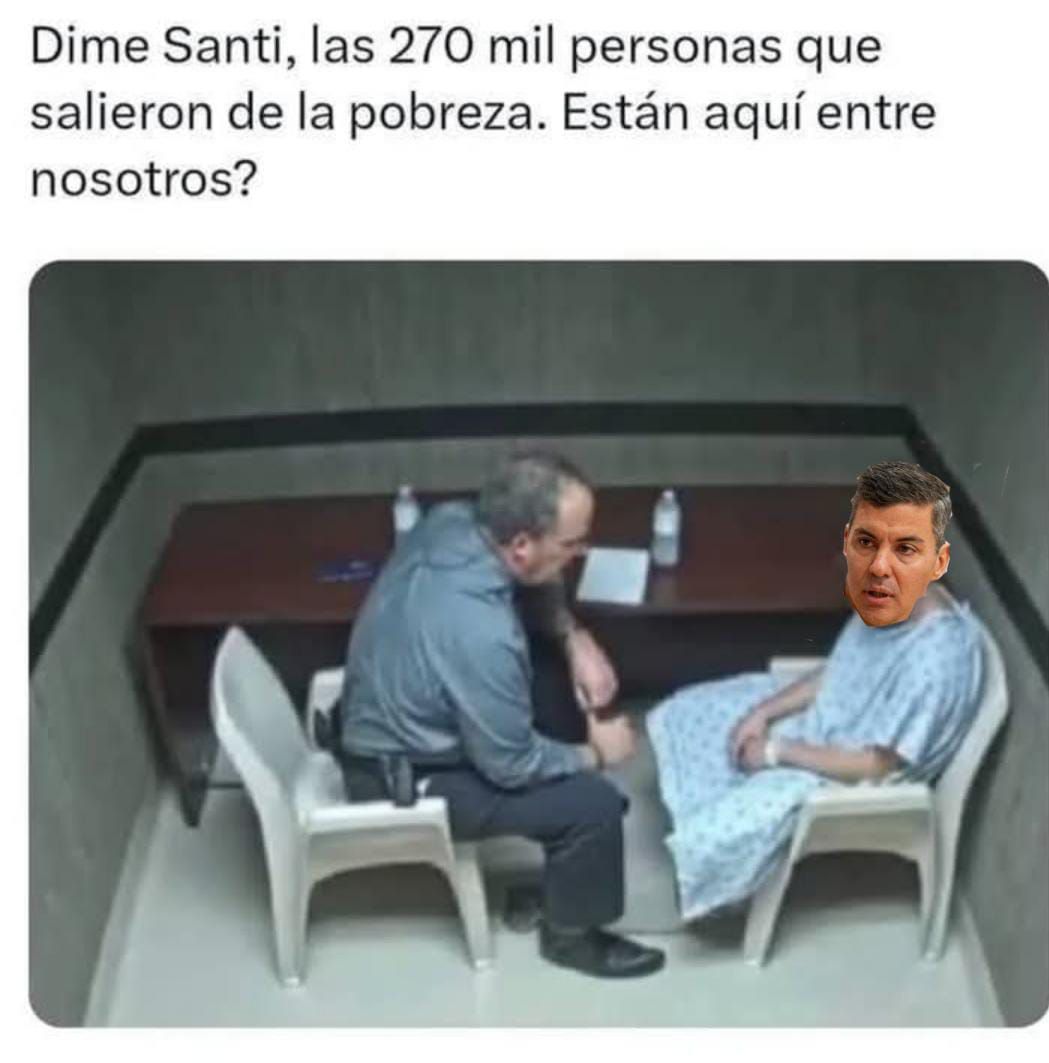 ManosalaPaja's tweet photo. CÓMOOO DELIRÁS GABRIEL?
@SantiPenap @Horacio_Cartes @MDSParaguay @INE_Paraguay https://t.co/BBjd3mKDgO