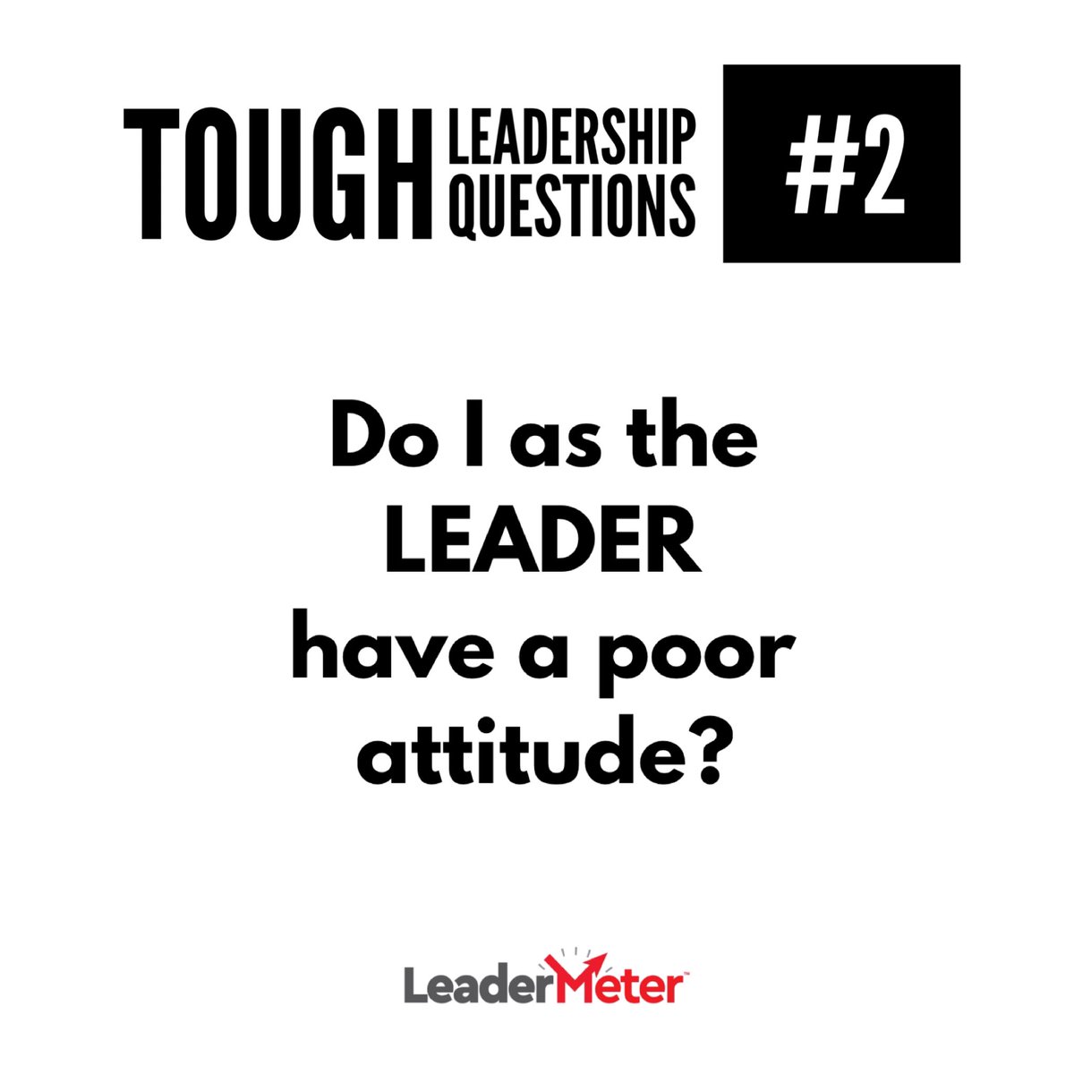 Tough leadership question #2… #leadership #toughquestions