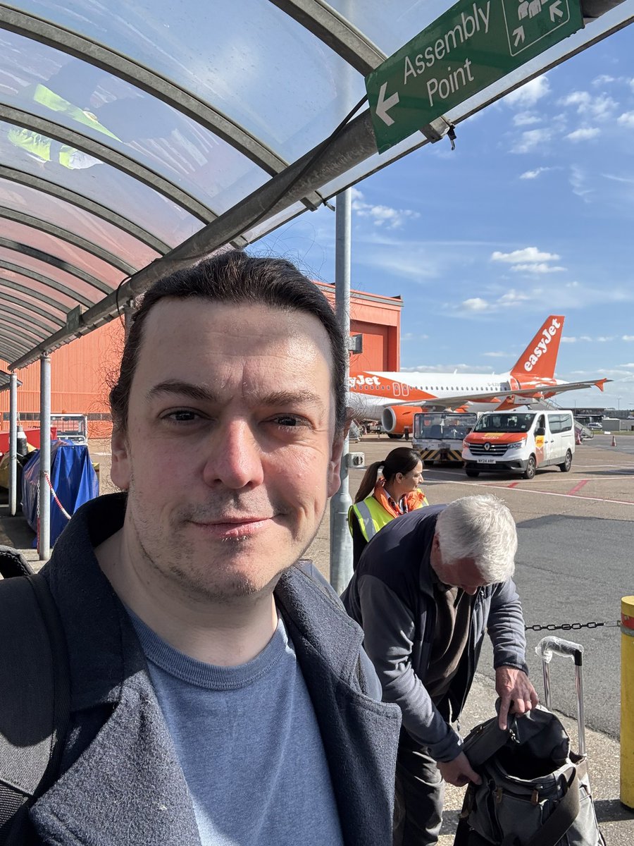 It may just be EasyJet but getting to travel for work is ace. Palma here I come.