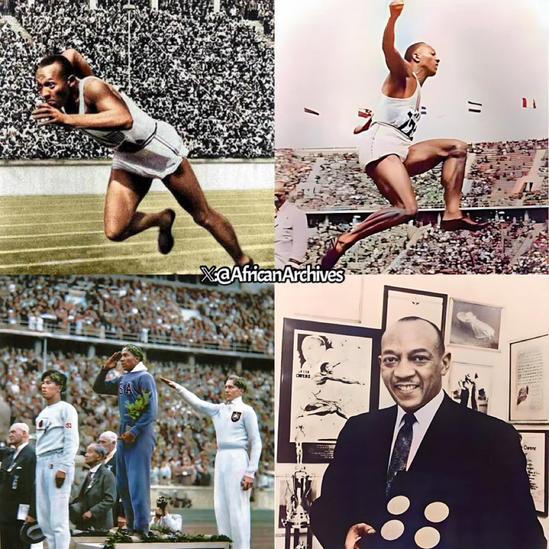 On this day in 1980, Jesse Owens, the man who humiliated Hitler at the Berlin Olympics by winning 4 Olympic Gold Medals, died. Hitler hosted the Olympics, intending to be a showcase of Aryan supremacy.

Rest in Power
