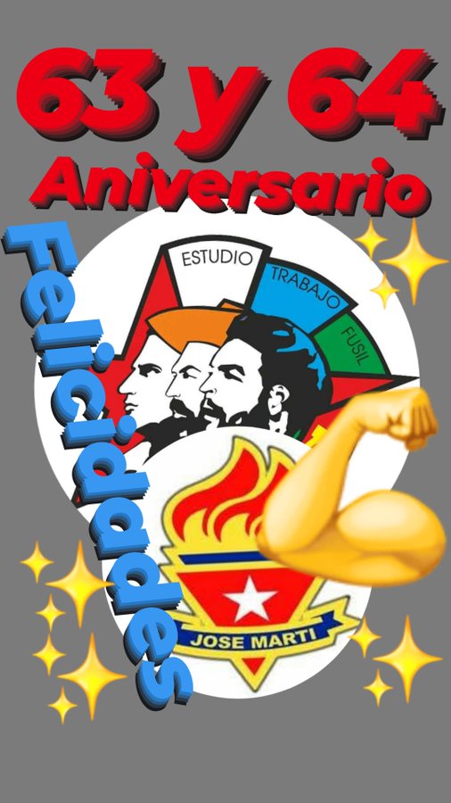 #SiempreJoven se acerca el 4 de abril y nuestros jóvenes unidos a la OPJM con diversas actividades festejan un aniversario más de esas gloriosas organizaciones. Muchas felicidades.<a href="/CubaMined/">MINED</a>