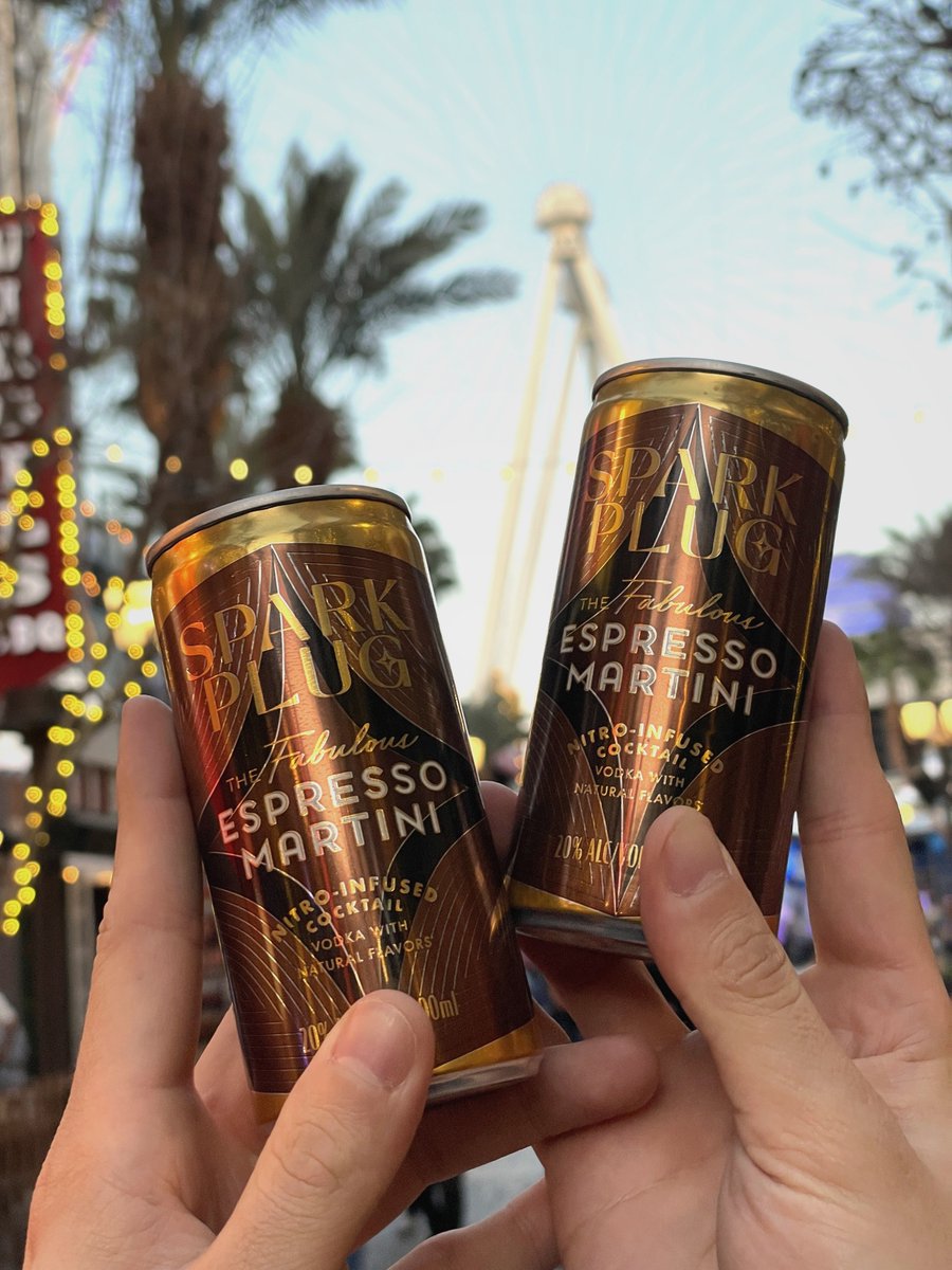 Vegas locals, don’t forget to stop by a location near you and pick up the ready-to-drink espresso martini! 💛 

drinksparkplug.com/locations/

#SparkPlug #Cocktails
#EspressoMartini
#LasVegas #VegasLocals