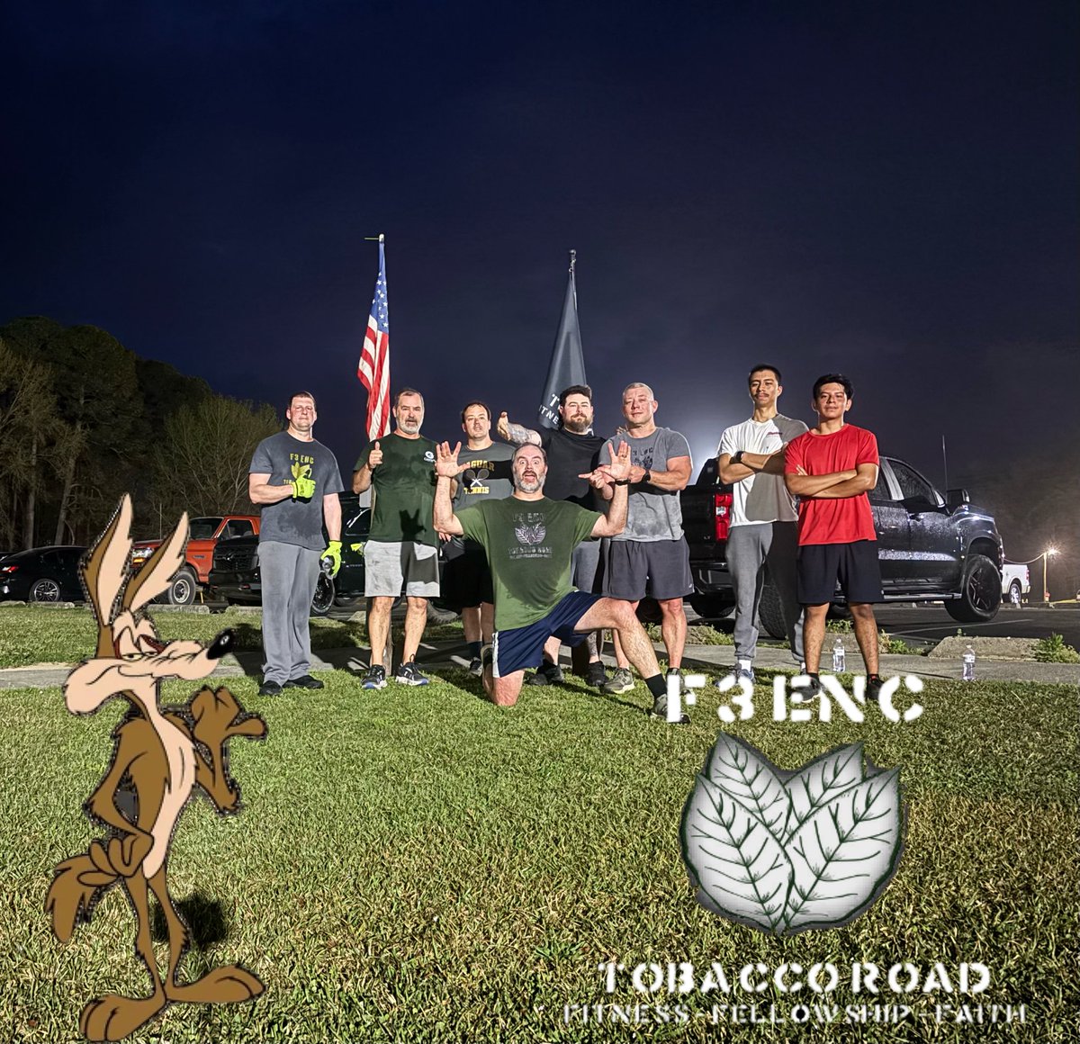 F3ENC's tweet image. 61 #f3enc men today!  #f3nation #f3counts 
6 @ #theflagship
12 @ #mash
25 @ #aboynamedsue
8 @ #tobaccoroad
4 @ #westsidestory
6 @heavy_drop_training