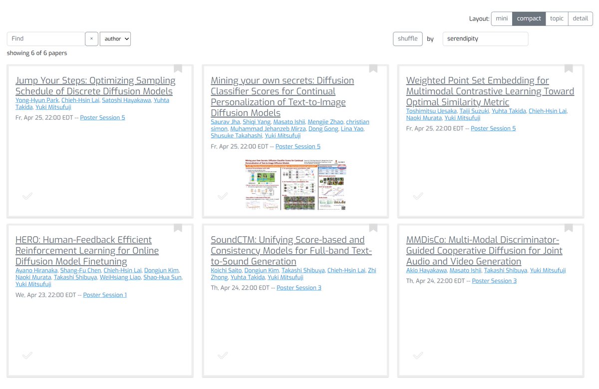 The schedule of our #ICLR2025 papers is available. Don't miss poster sessions 1, 3, and 5, held on April 23rd, 24th, and 25th, respectively
