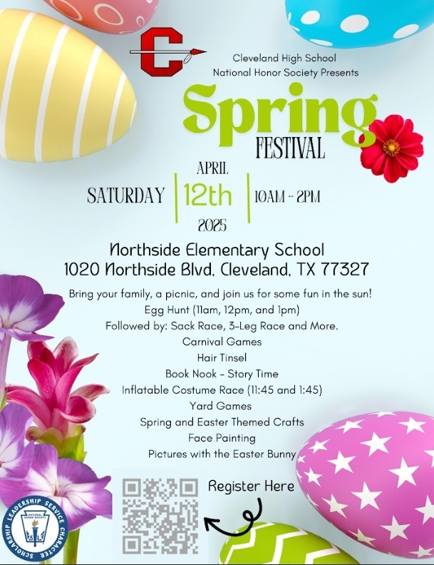 Please join us for Spring time fun!