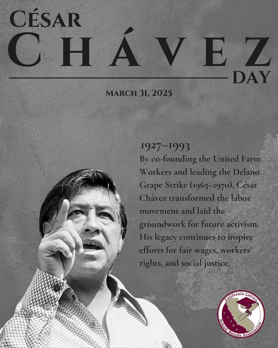 César Chávez co-founded the United Farm Workers (UFW) in 1962 alongside Dolores Huerta, leading efforts to secure farmworkers' rights. He played a key role in the Delano Grape Strike (1965–1970), a five-year struggle that resulted in improved wages and working conditions through