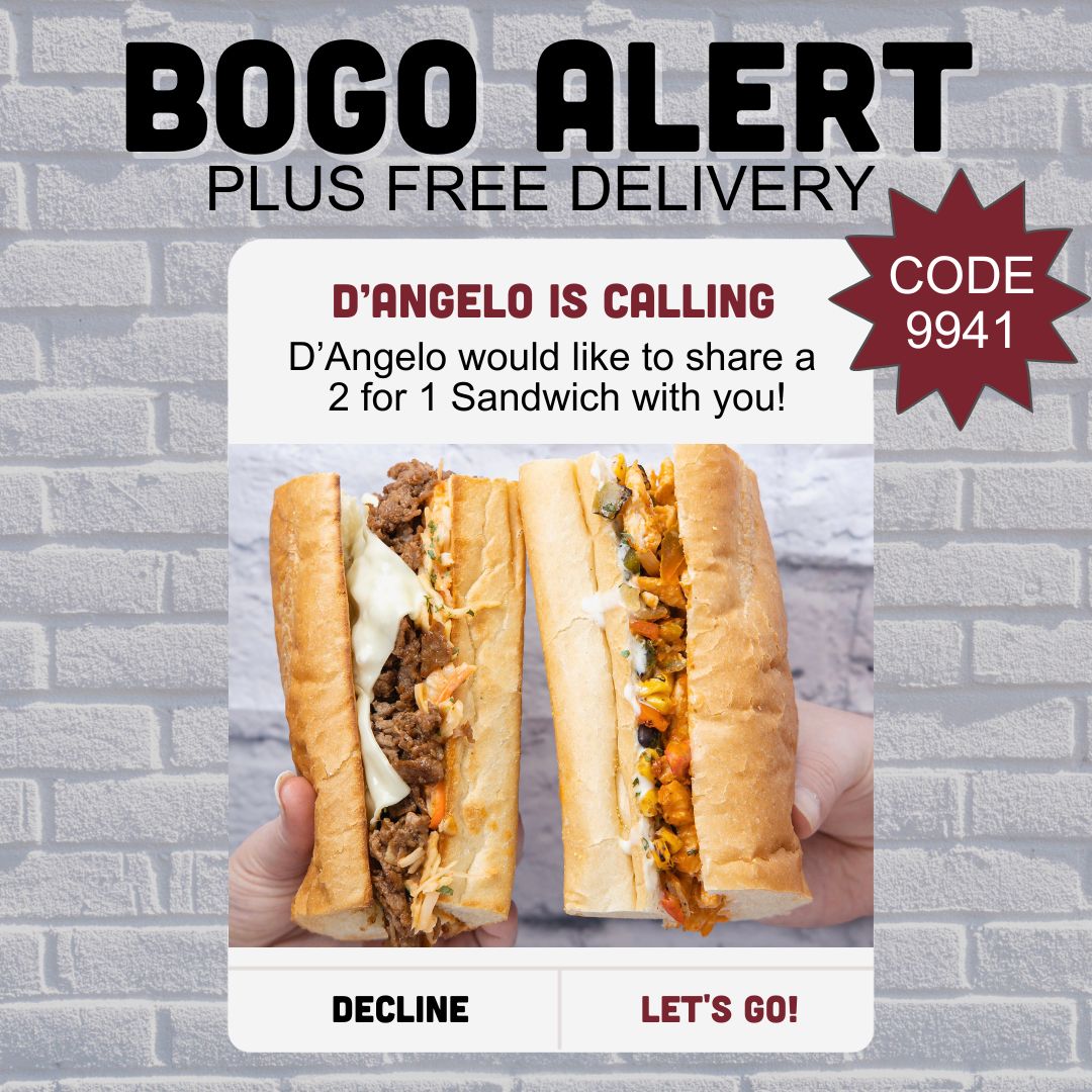 D'Angelo Grilled Sandwiches tweet media