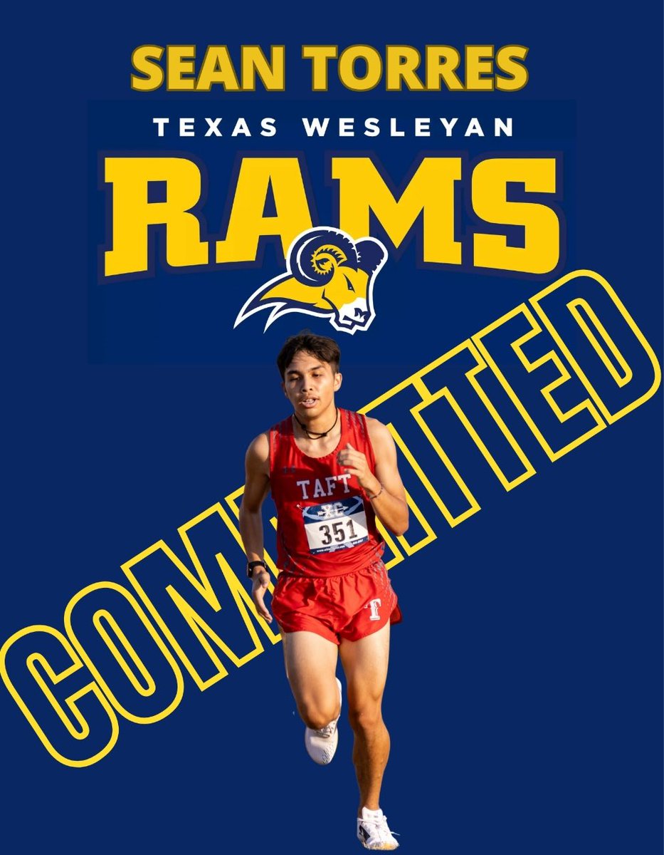 Congratulations to Sean Torres! He is continuing his athletic career at Texas Wesleyan!