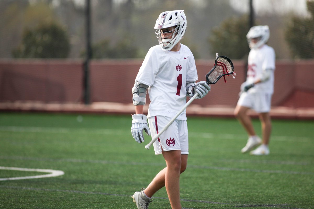 MBAAthletics's tweet photo. High School Athlete of the Week: James Roberts ('26)

The junior attackman had 9 (!!!) points in a weekend win over Brentwood High as he scored 3 goals and dished out 6 assists. It came less than 24 hours after a 5-point (2 goals/3 assists) vs. Franklin.

#RollRed https://t.co/dKjXdJ8xuF