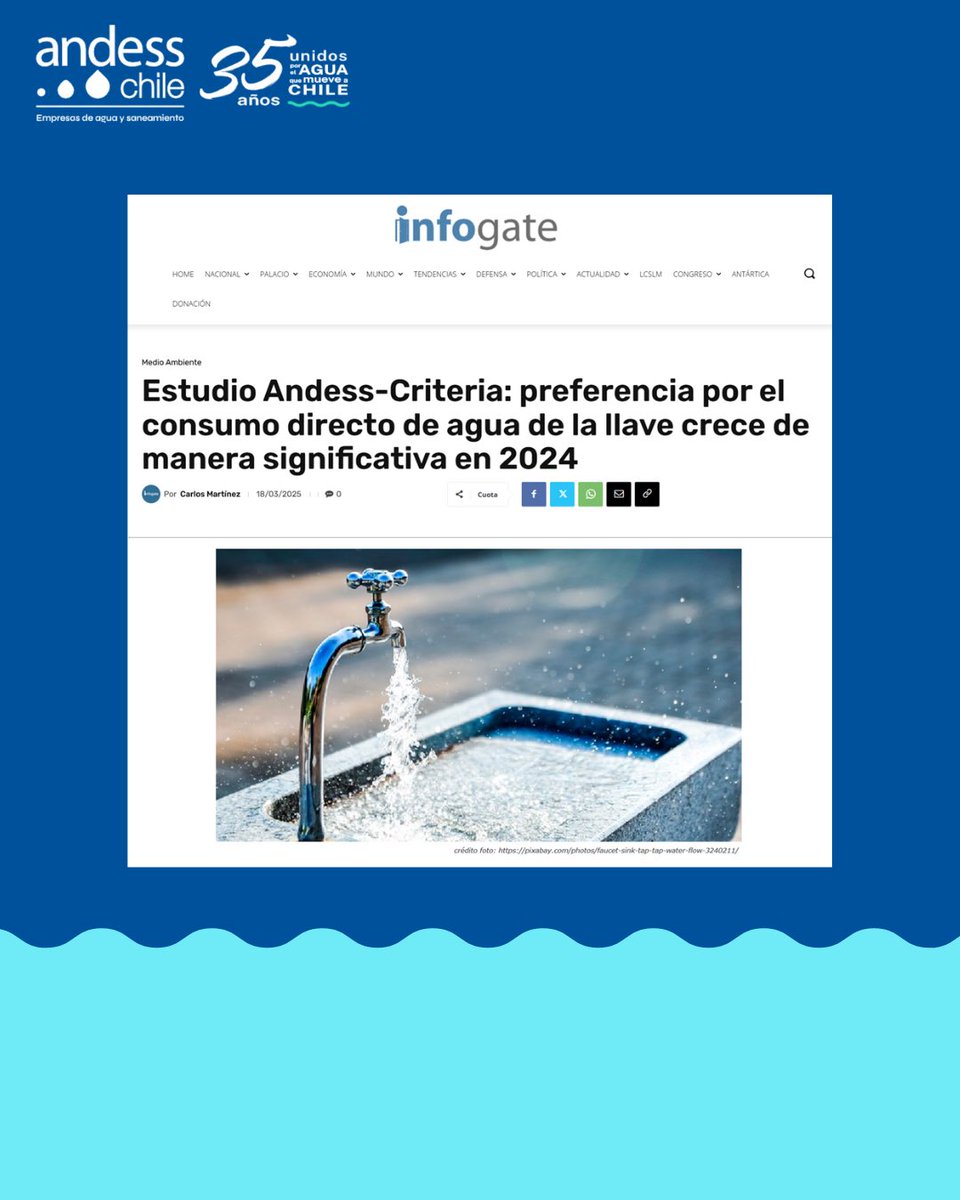 Empresas de Servicios Sanitarios Chile tweet media