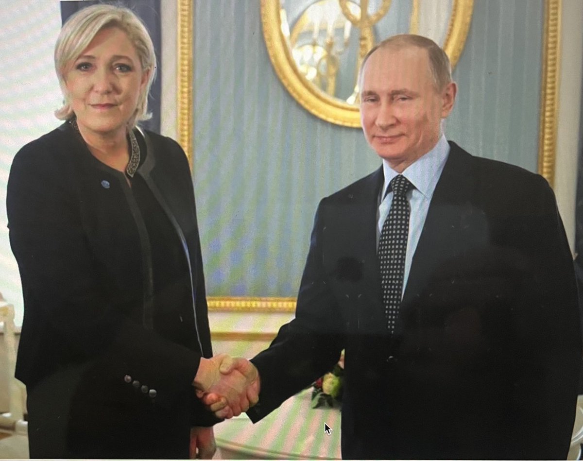 Jos kiinnostaa kuulla analyysini Ranskan oikeuden päätöksestä, että Marine Le Pen ei voi asettua presidenttiehdokkaaksi v. 2027, katso MTV:n 10 uutiset ⁦<a href="/MTVUutiset/">MTV Uutiset</a>⁩  
Putin oli aivan ensimmäinen, joka harmeili asiaa…!
