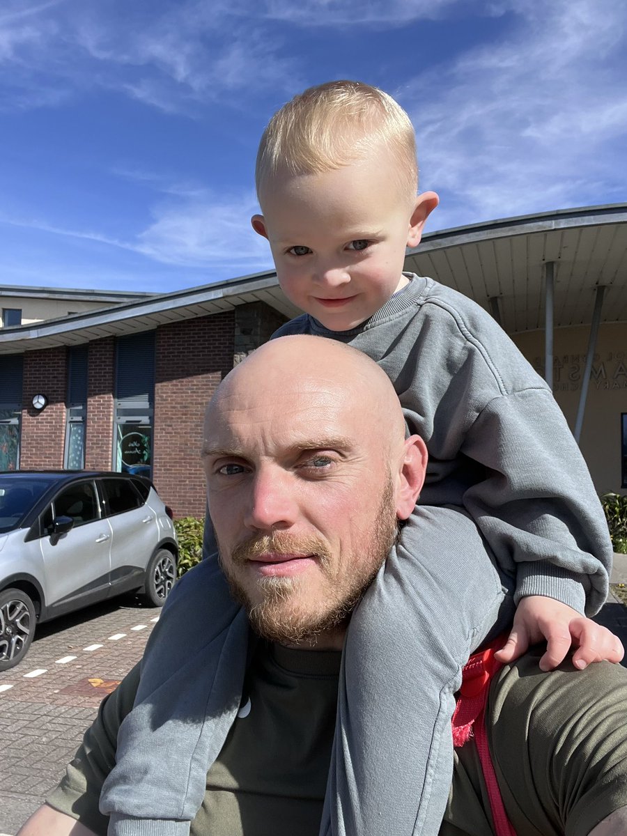 Appreciate the little things ! Great to pick the boy up from nursery today. Even better to see his little smile 👌💙