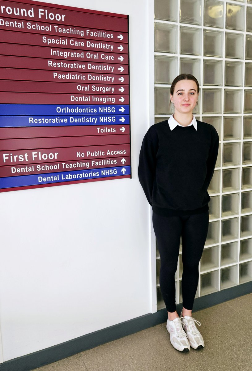 Aberdeen Dental Hospital and Institute of Dentistry celebrated the success of their first Foundation Apprentice, Lia Kari. Lia attended on a Tuesday afternoon, every week, for the past 6 months to complete the SQA Health and Social Care SCQF Level 6.