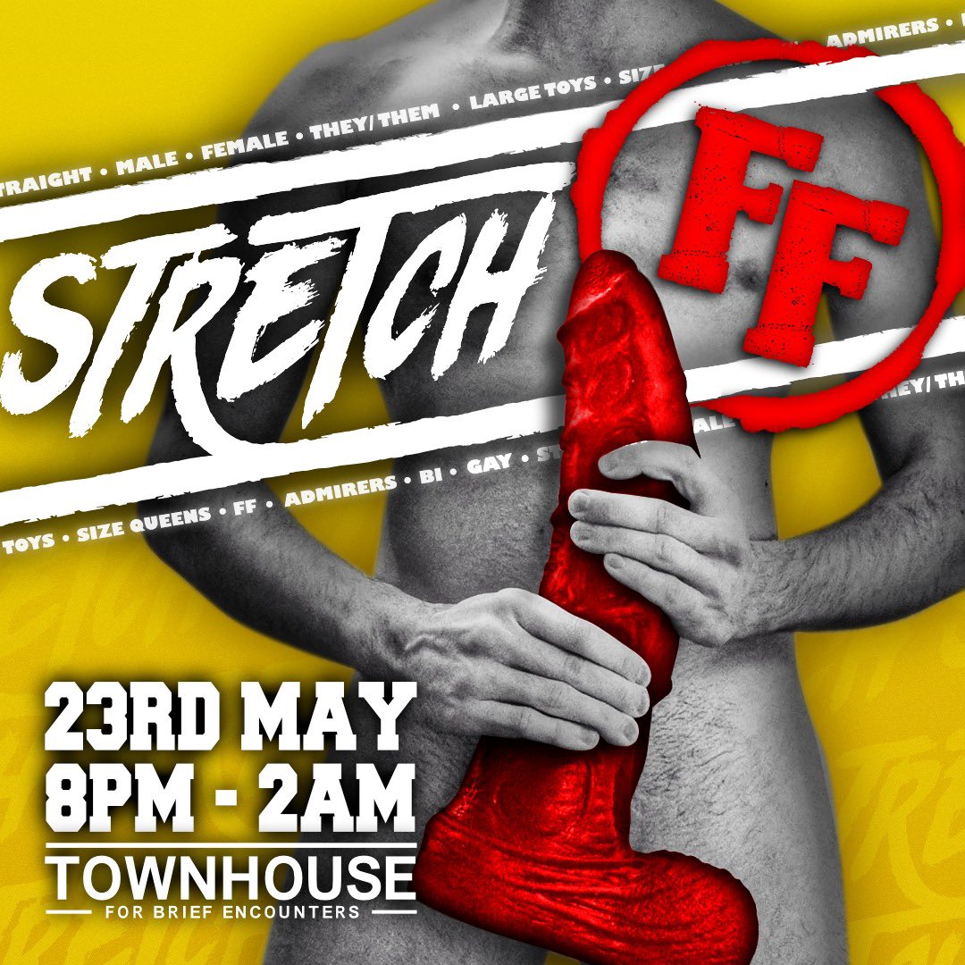 Stretch (@stretch_events) on Twitter photo Who’s ready for STRETCH FFRIDAY! 👊
buytickets.at/hornyveeevents
<a href="/SuchFFun/">SUCH FFUN the FF podcast</a> <a href="/hankeystoys/">Hankey's Toys</a> <a href="/bad_dragon/">Bad Dragon</a> <a href="/x_lube/">X Lube Powder</a> <a href="/FFisterCom/">FFister.com</a> Who’s ready for STRETCH FFRIDAY! 👊
buytickets.at/hornyveeevents
<a href="/SuchFFun/">SUCH FFUN the FF podcast</a> <a href="/hankeystoys/">Hankey's Toys</a> <a href="/bad_dragon/">Bad Dragon</a> <a href="/x_lube/">X Lube Powder</a> <a href="/FFisterCom/">FFister.com</a>