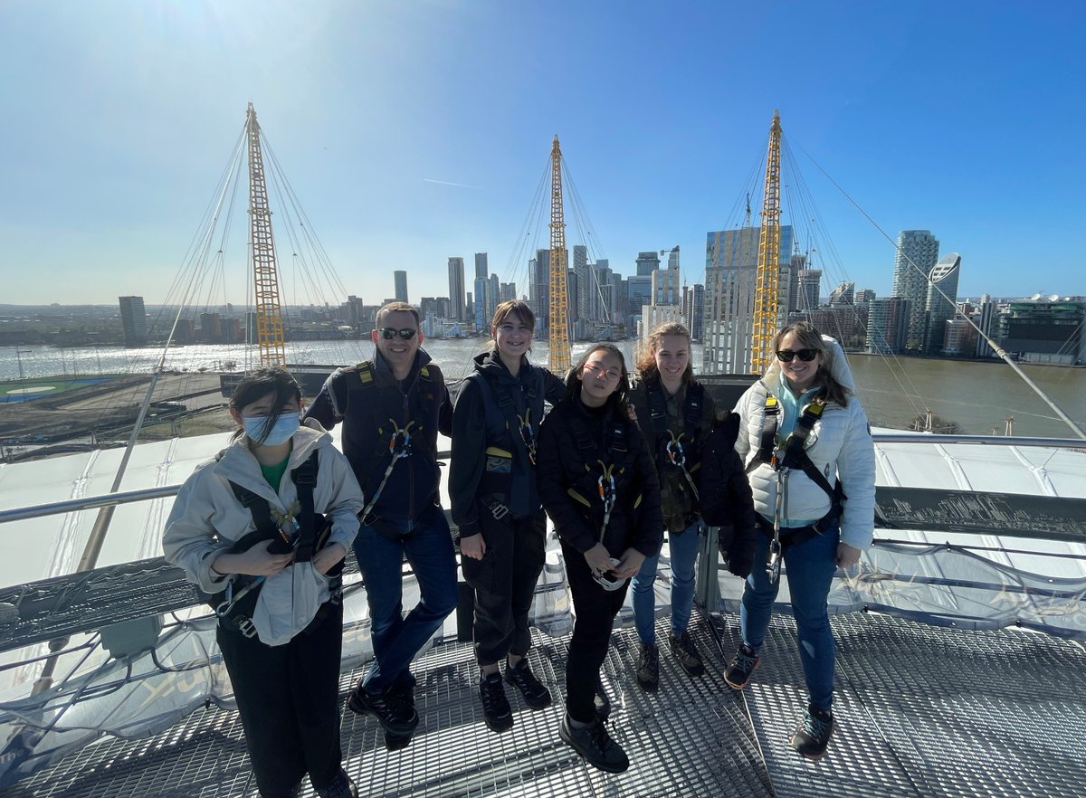 Our boarders conquered the O2! 🎉 With perfect weather and panoramic London views, they climbed the iconic roof and loved every minute. A great day of adventure, confidence-building, and teamwork! 
#QASStrongSpirits #QASBoarding