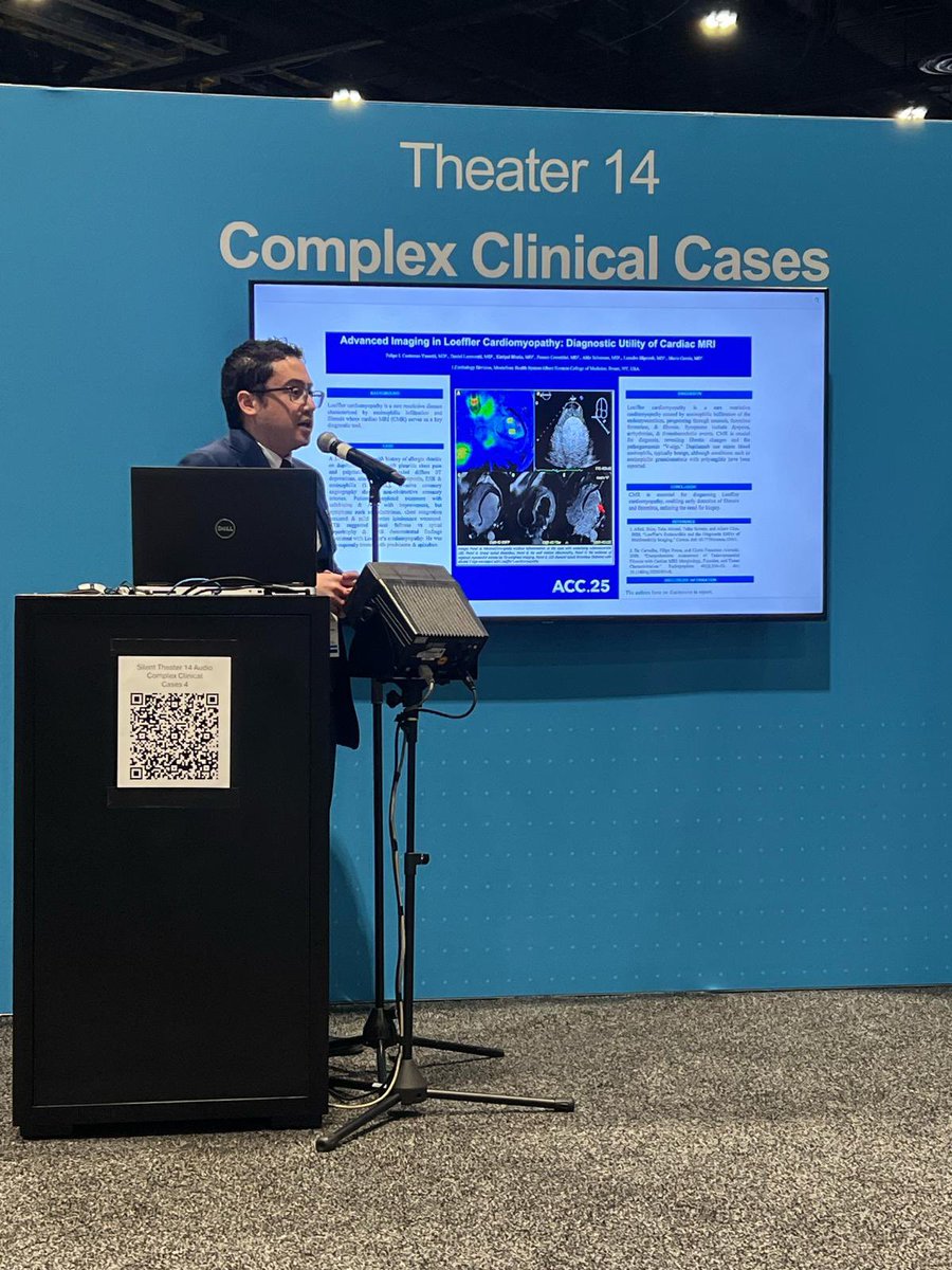Carlos Espiche MD MEd (@espichecarlos) on Twitter photo An interesting case of Loeffler cardiomyopathy presented by <a href="/Felipe94Y/">Felipe Contreras Y.</a>! Strong work of the cardio imaging team <a href="/MonteHeart/">Montefiore Heart</a>! <a href="/JACCJournals/">JACC Journals</a> <a href="/ACCinTouch/">American College of Cardiology</a> <a href="/NYSCACC/">New York Chapter, ACC</a> #science #fellow #CardioTwitter #acc25 An interesting case of Loeffler cardiomyopathy presented by <a href="/Felipe94Y/">Felipe Contreras Y.</a>! Strong work of the cardio imaging team <a href="/MonteHeart/">Montefiore Heart</a>! <a href="/JACCJournals/">JACC Journals</a> <a href="/ACCinTouch/">American College of Cardiology</a> <a href="/NYSCACC/">New York Chapter, ACC</a> #science #fellow #CardioTwitter #acc25