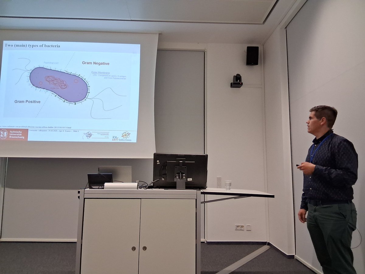 Ott Group (@iottgroup) on Twitter photo Happy to see group member Igor Esarev <a href="/scivel_RED/">Igor Esarev</a> presenting a talk on antibacterial silver #bioorganometallics at the Ferrocene Colloquium 2025 ! ferrocene19.ruhr-uni-bochum.de Happy to see group member Igor Esarev <a href="/scivel_RED/">Igor Esarev</a> presenting a talk on antibacterial silver #bioorganometallics at the Ferrocene Colloquium 2025 ! ferrocene19.ruhr-uni-bochum.de