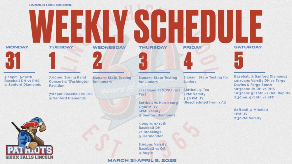 LHS Activities (Mar. 31st - Apr. 5th) sf.k12.sd.us/o/lhs/article/…