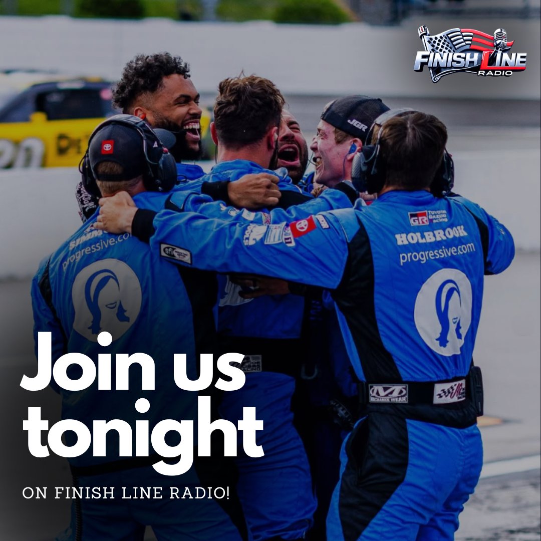 finishlineradio's tweet image. 🏁 It’s race night on the airwaves!   
Join us TONIGHT from 6-7pm on 101.3 ESPN Cleveland Radio for all the latest in NASCAR—race recaps, breaking news, and expert analysis.

#FinishLineRadio #NASCAR #RaceNight #ApplePodcasts #Spotify #AmazonMusic #ESPNCleveland