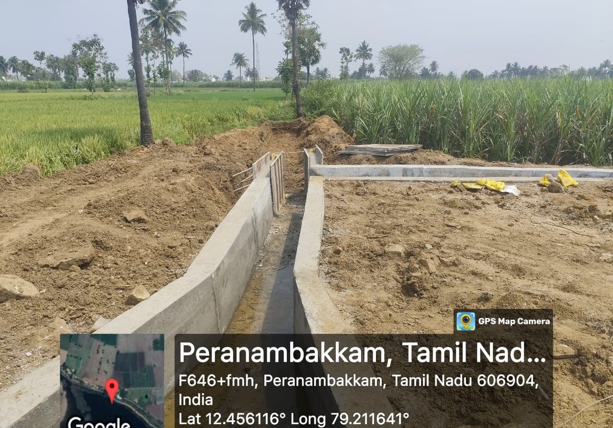 TNIAMProject's tweet photo. TNIAMP PHASE -III OFD WORKS AT, PERANAMPAKKAM TANK
WRM Specialist
@Worldbank @WorldBankWater @WBPubs @WorldBankIndia @WBG_Climate @tamilnadu_wrd
#ArtificialRechargeWells
#FloodProtection
#IrrigationEfficiency
#IrrigationWaterManagement
#IrrigationSystemsModernization
#IrrigationInfrastructureRehabilitation
#SustainableIrrigation
#RiverSubBasin
#OnFarmDevelopment