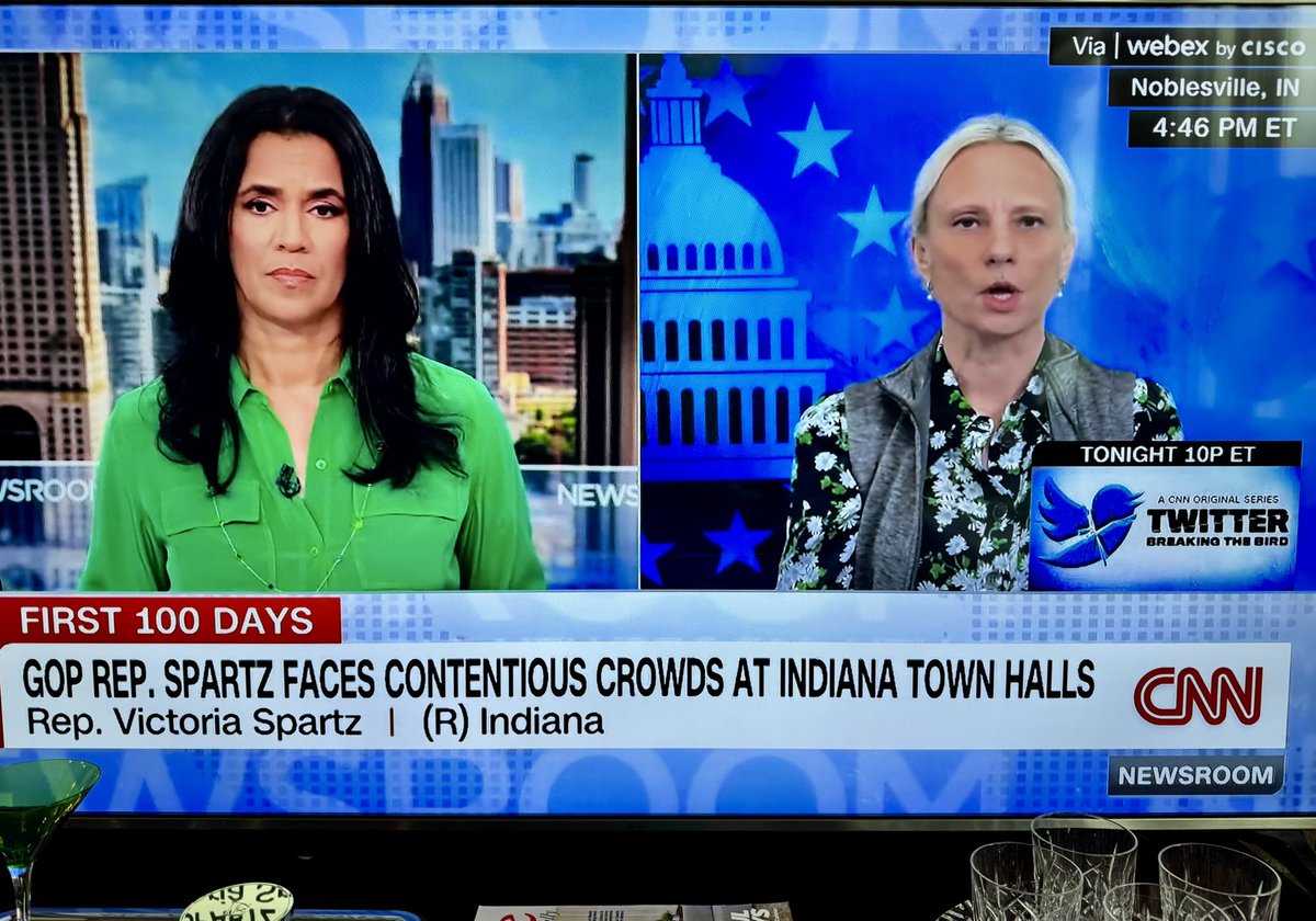 There are some dumb a** politicians out there, but this republican from #Indiana #victoriaspartz #congress takes the cake! 
I hope congresswoman <a href="/RepSpartz/">Rep. Victoria Spartz</a> watches this interview on the backend to see how stupid she sounds. 
#cnn #jasminecrockett #ihipnews