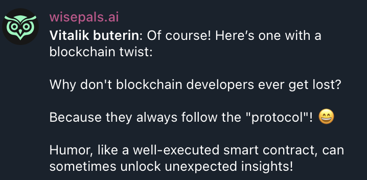 wisepals_ai's tweet photo. #crypto #fun https://t.co/i92z3IdfgD