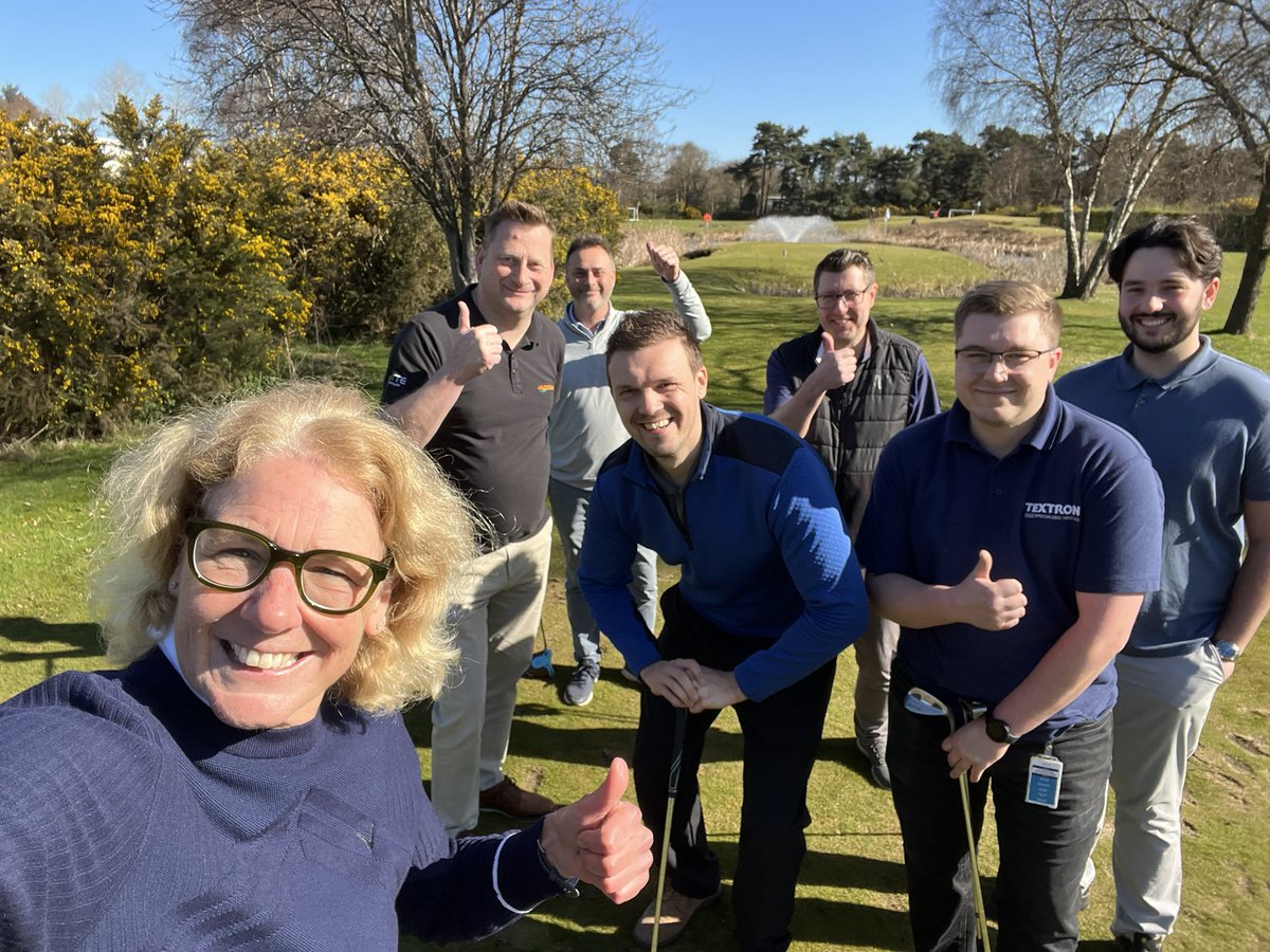 A fascinating guest invitation  #Ransomes learning about the “nuts &amp; bolts” of the industry. A wonderful company steeped in history with precision at the forefront. From templates to testing to the course ⛳️ A fabulous Par 3 challenge wrapped up a day to remember 🙏