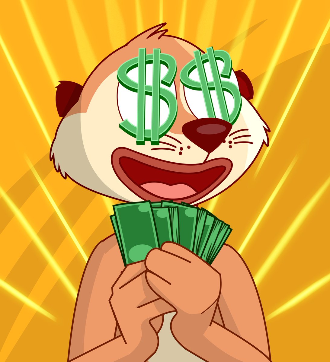 When you go big on $MERK and check your staking rewards... 👀 

Some are already seeing massive gains.

Stake early → Earn more. meerkat.wtf