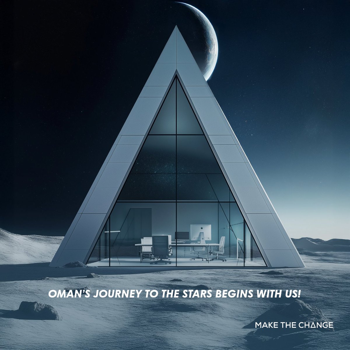 mtcmakechange's tweet photo. This Eid, we celebrate the power of creativity to take us places we never imagined 🌙

We started with a wild idea — and ended up on the Moon (metaphorically…).

Here’s to dreaming big and creating without limits.
Eid Mubarak from the team at Make The Change 🚀✨ https://t.co/raED5C4oNj