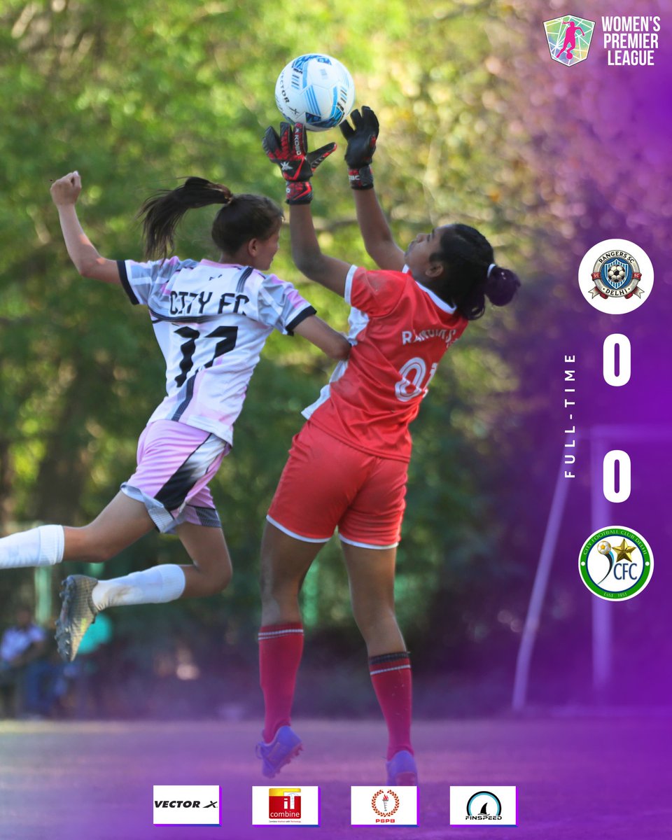 FootballDelhi's tweet photo. FIRST GAME ENDS UP IN A DRAW 👊

Prativa Das from Rangers SC won the Player of the Match Award 🏆 

#wpl #womenspremierleague #FootballDelhi #indianfootball https://t.co/PFYCo0GVPG