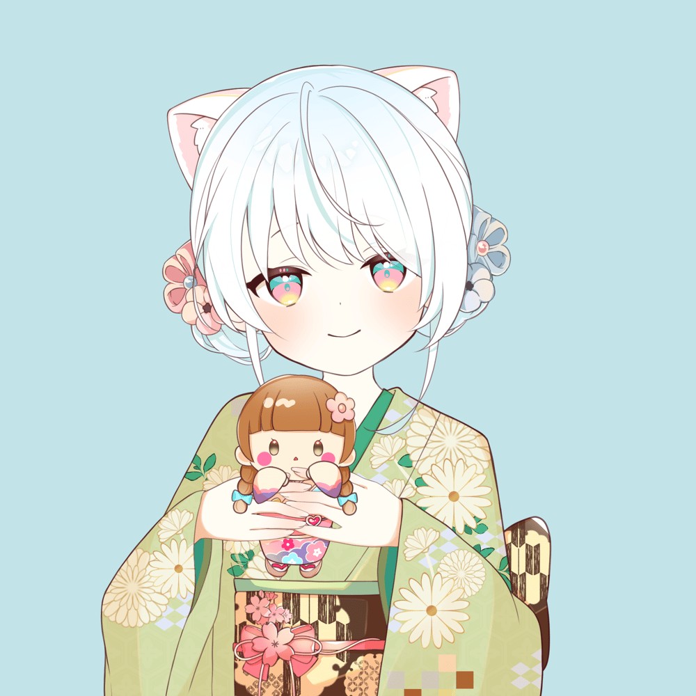 negitorosannn's tweet photo. 3月もおつかれさまです🍵
わふくジェネのころもがえも完了しておりました👘

4月も乗りきっていきましょー！ https://t.co/allUrhb0Jk