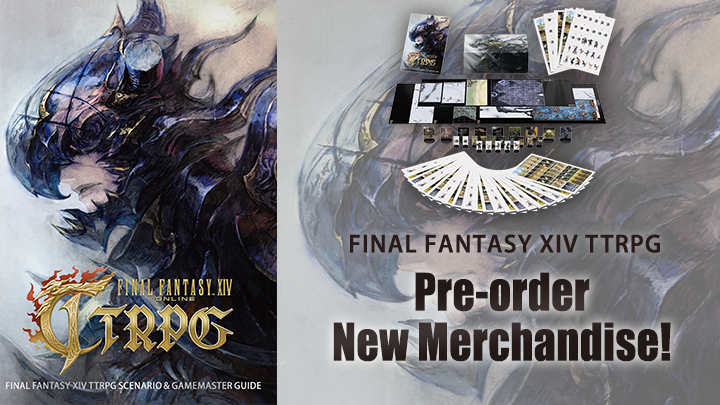 The #FFXIV TTRPG Scenario &amp; Gamemaster Guide is now available for pre-order!

The guide provides additional information and guidelines for the FFXIV TTRPG, with game data and lore for over 130 types of monsters, as well as special rules including interactions with allied